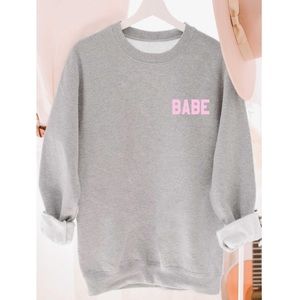 NEW Comfy Babe Graphic Sweatshirt S-5X Soft